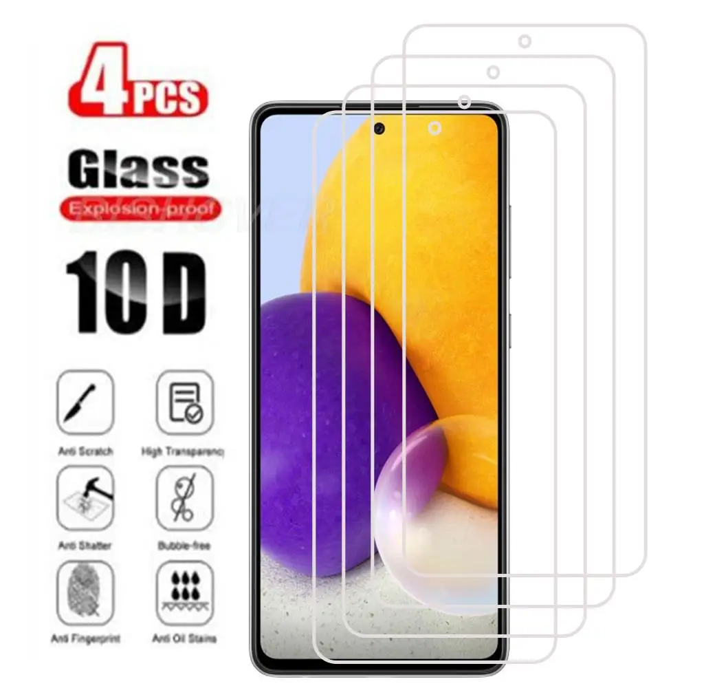 

Protection Glass For Samsung Galaxy A02 A03s A12 Nacho A22 4G 5G A32 A42 A52 A52s A72 Tempered Screen Protective Cover Film