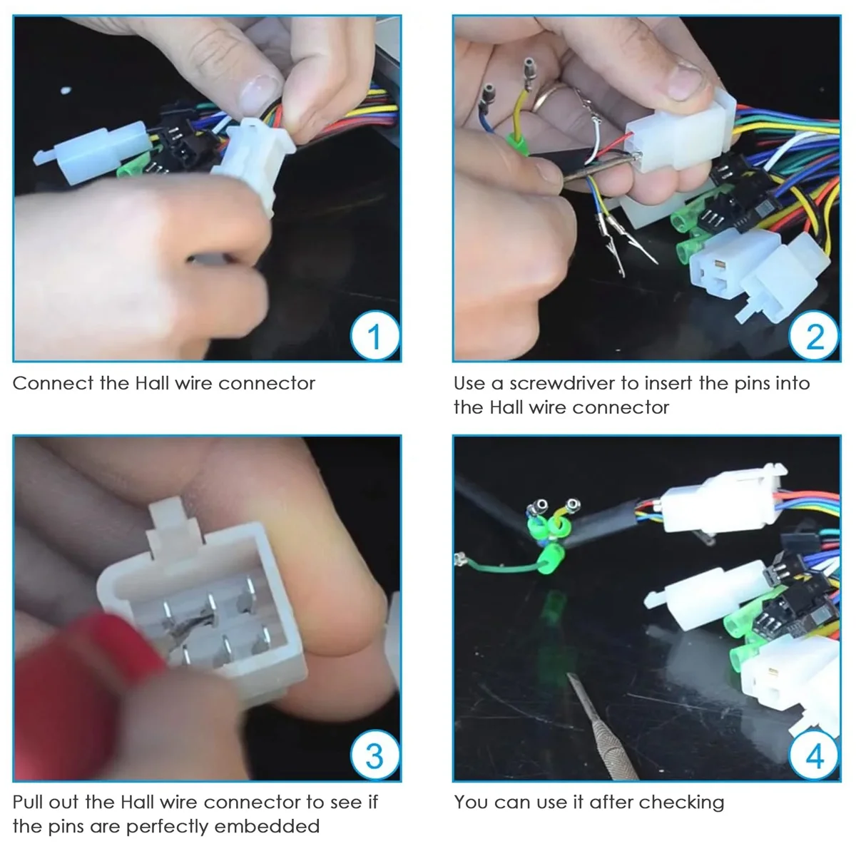 

1,3 метров электровелосипед, соединительный кабель, универсальный штекер, 9-контактный разъем, подходит для электровелосипеда