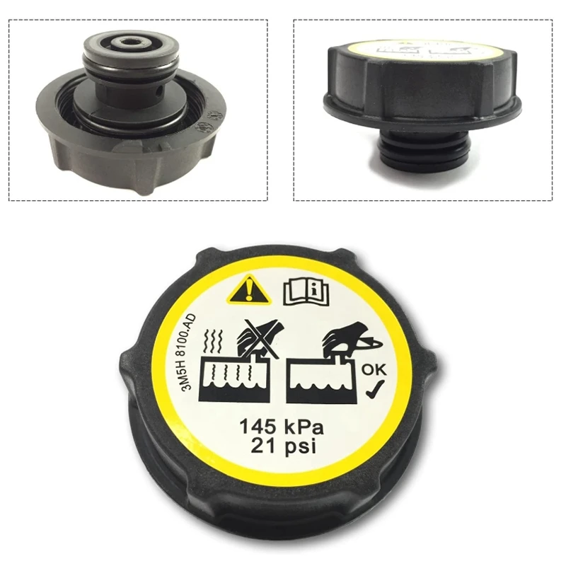 2X бак/крышка радиатора для Ford/Focus/Fiesta/C-Max/Mondeo/Transit 1301104 3M5H-8100-AD