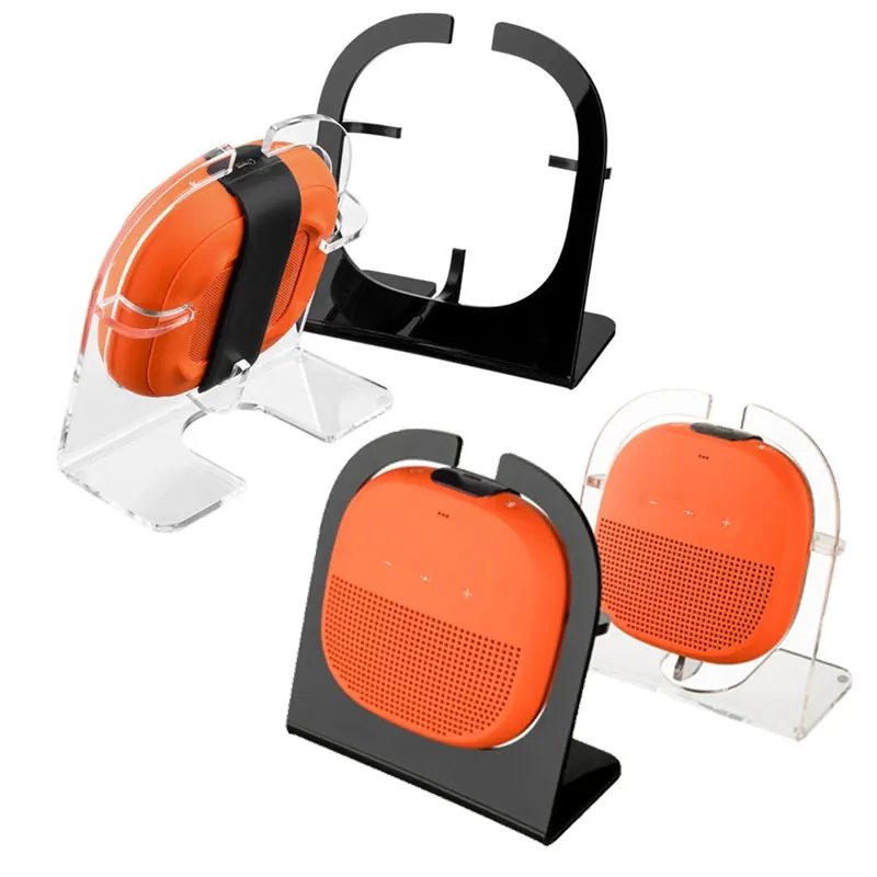 Desktop Computer Speakers Standing Holders Durable Acrylic P