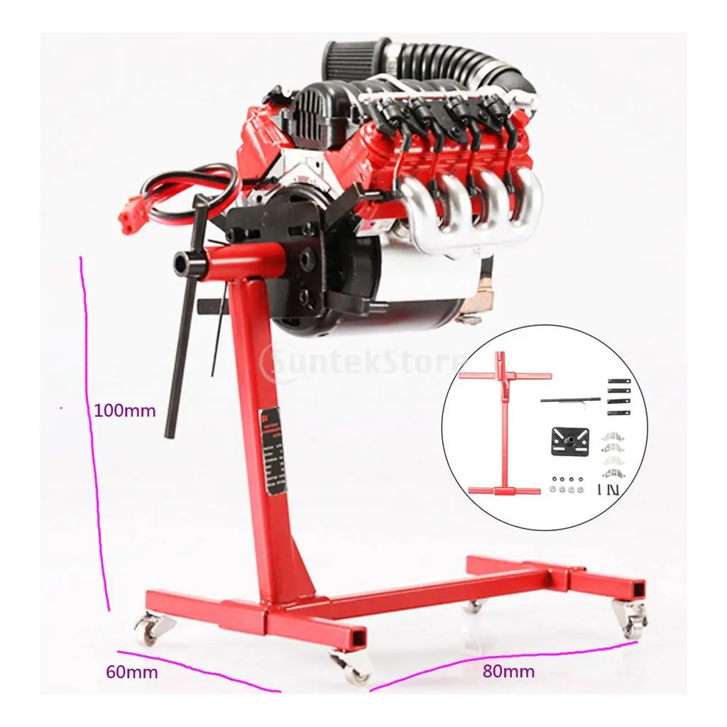 Универсальная вращающаяся подставка для обслуживания двигателя V8 с имитацией