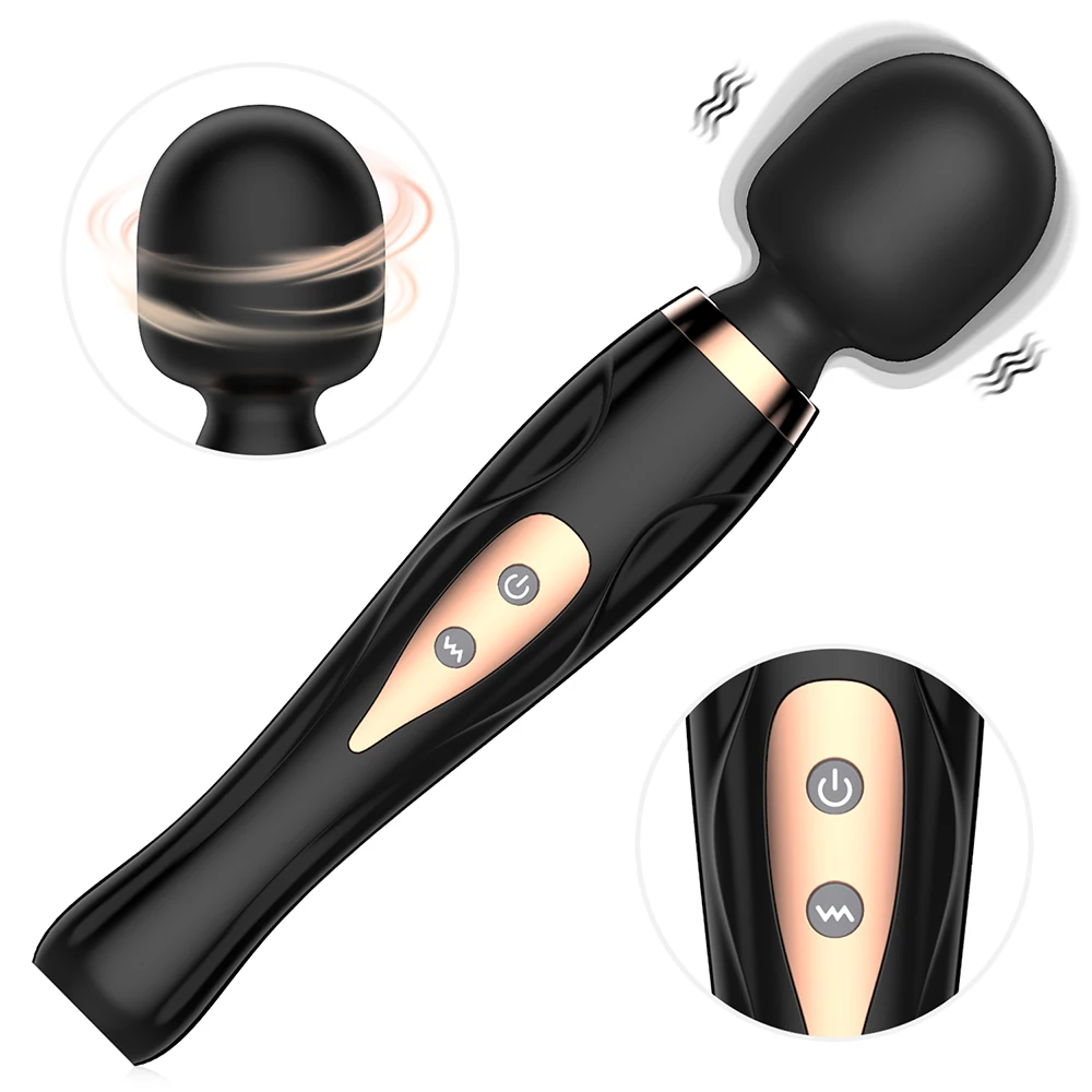 

30cm Masturbator Huge Vibrators For Women USB Charge AV Stick Female G-Spot Relax Body Massage Clitoris Stimulator Beauty Health