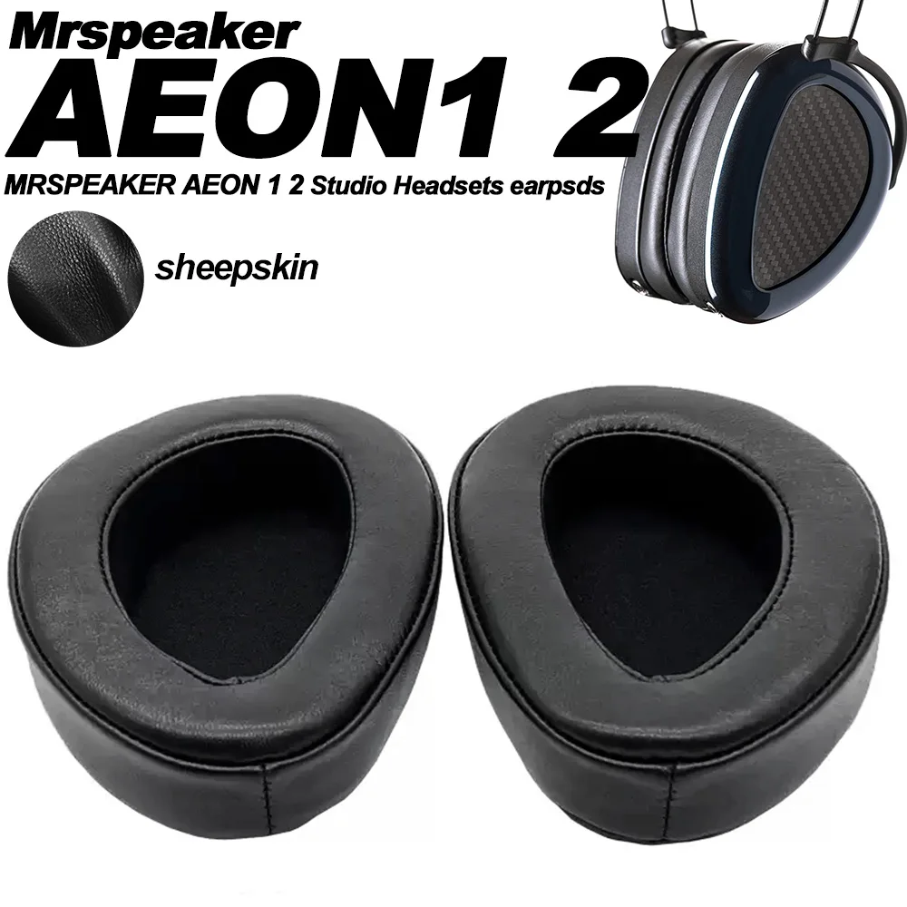 Амбушюры угловые MRSPEAKER AEON 1 2 перфорированные наушники из овчины кожи ягненка