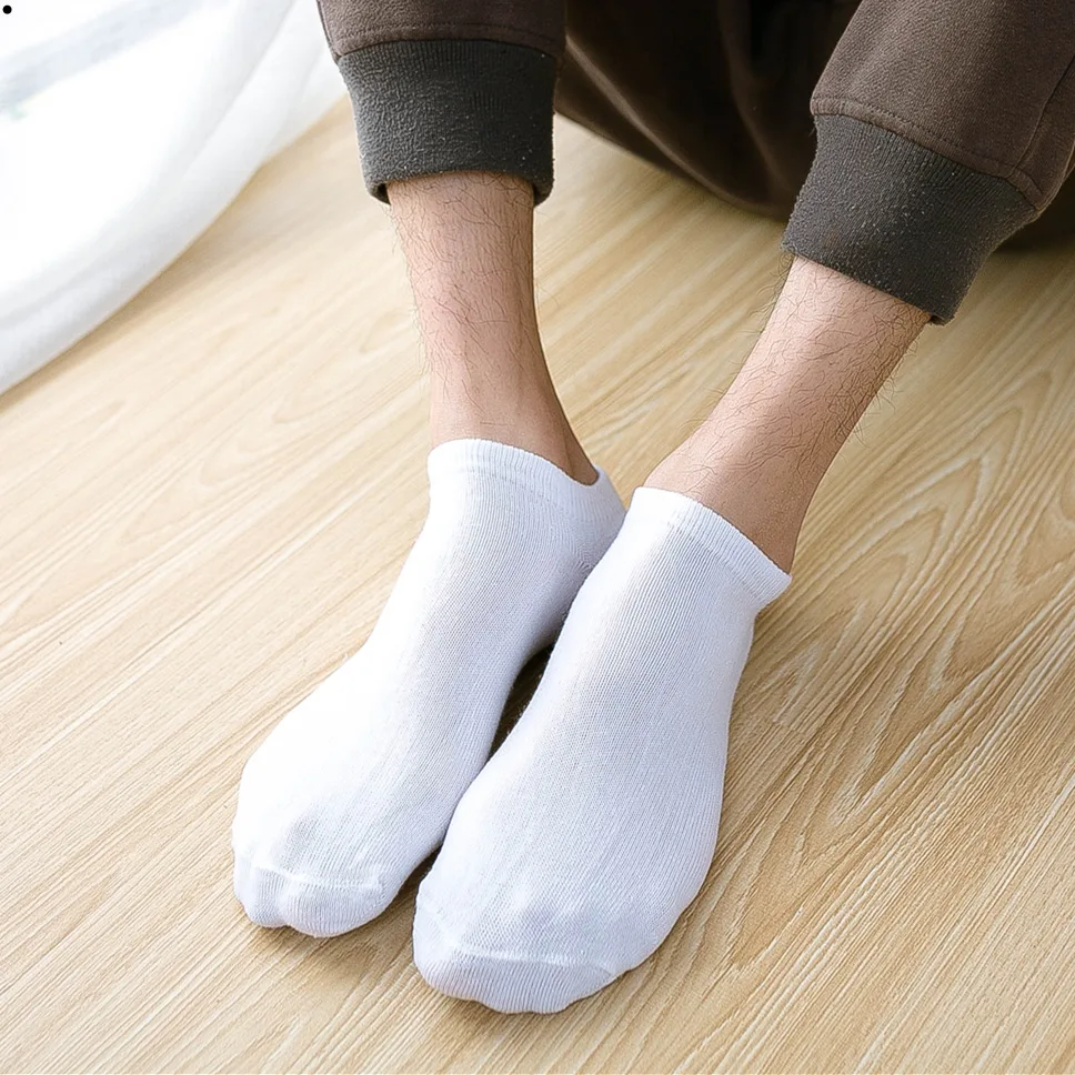 Носки женские дышащие однотонные 5 пар = 10 шт. |