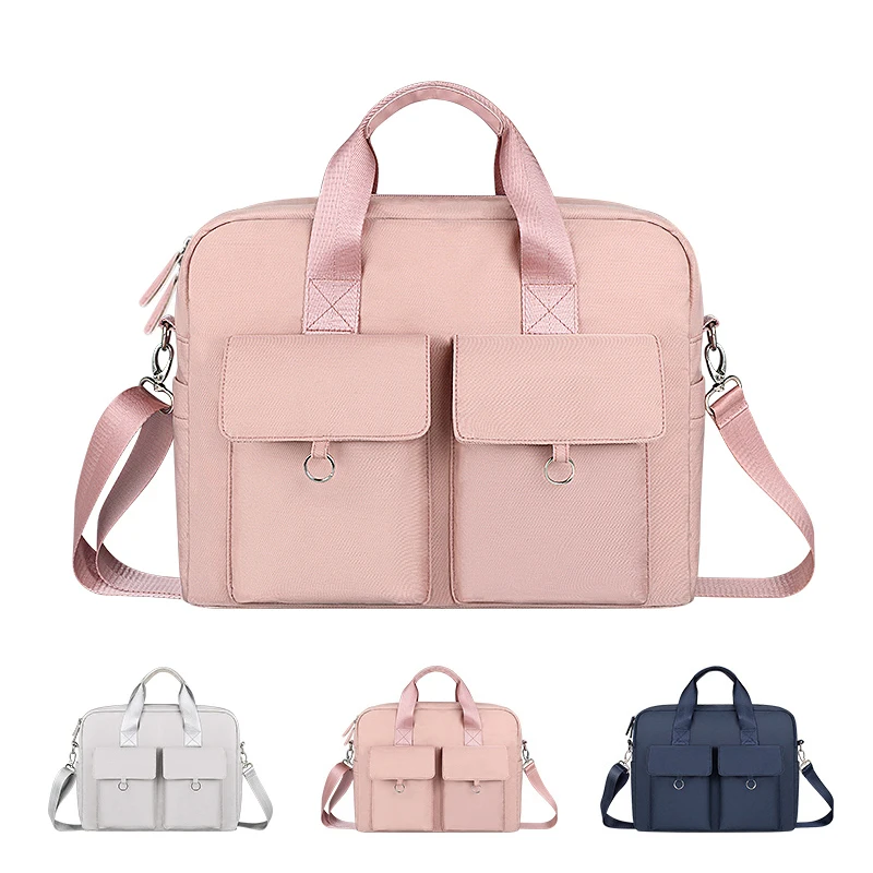 

Laptop Bag 13.3 14 15.6 Inch Waterproof Notebook Bag Sleeve for 13 15 16 Macbook Air Pro Computer Shoulder Handbag Briefcase Bag