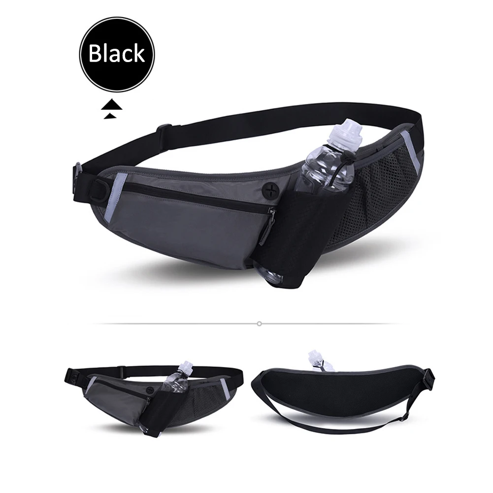 

Nylon Anti-Theft Pack Belt Bags Lightweight Jogging Waist Bags Portable Elastic with Earphone Outlet Position Sports Accessories