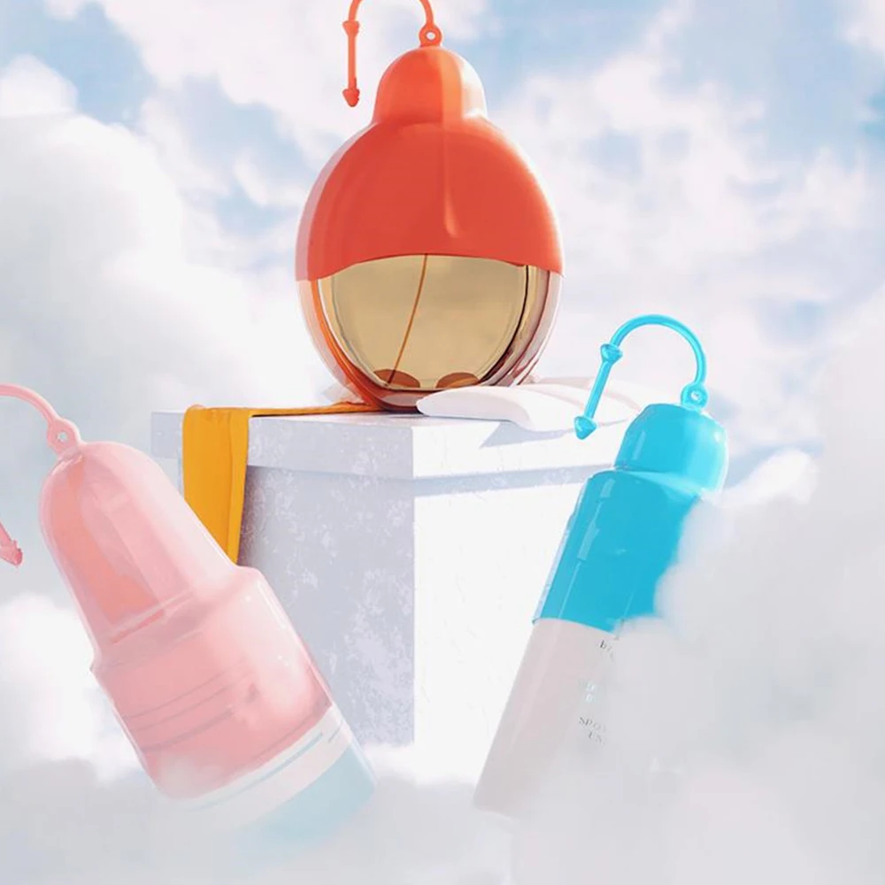 Многоразовая герметичная силиконовая бутылка для хранения шампуня и быстрого