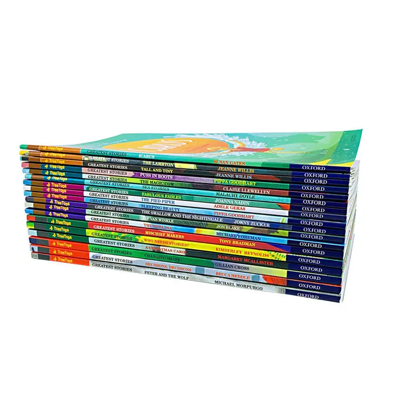 18 Book Set Oxford Treetop Reading Story Picture Book The Greatest Story 8-13 Stages 14-20 Stages 21 Books enlarge