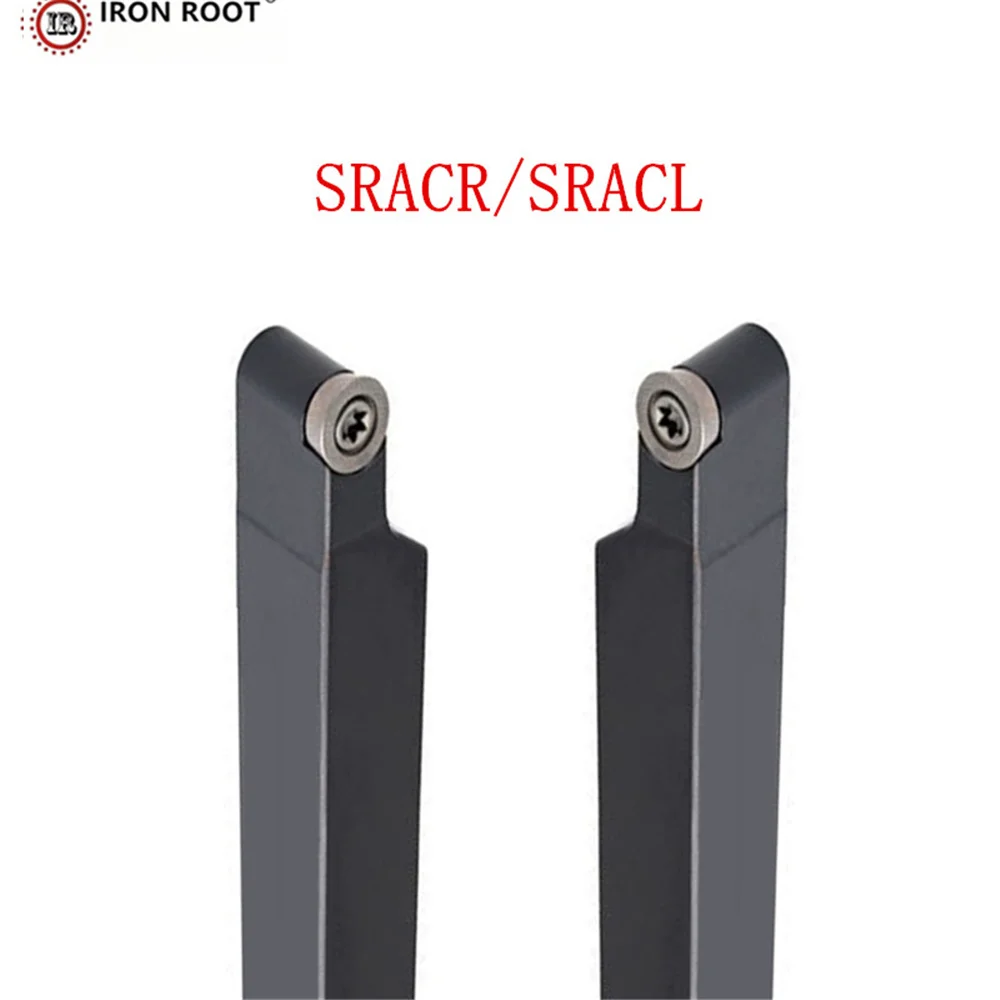

IRON ROOT External Turning Tool Holder 1P SRACR1010H08,SRACR1212H08,SRACR1616H08,SRACR2020K08 CNC Lathe Turning Tools RCMT