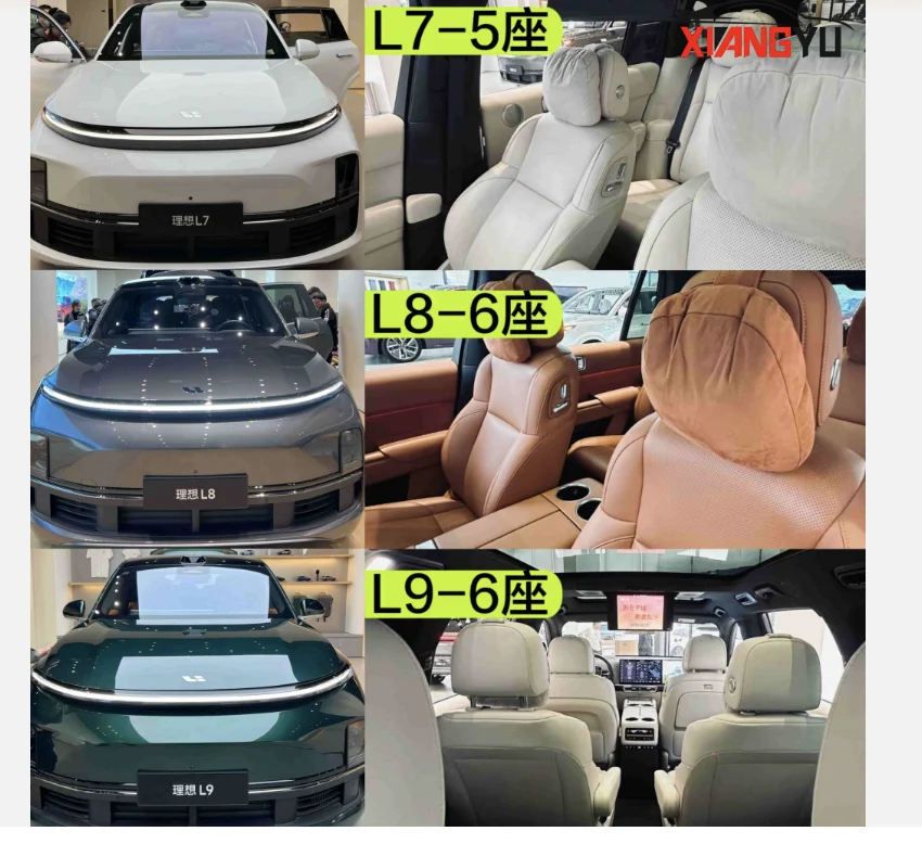 Автомобиль электрический Lixiang Li7 Li8 Li9 Le Auto Electrico EV Новая энергия продажа