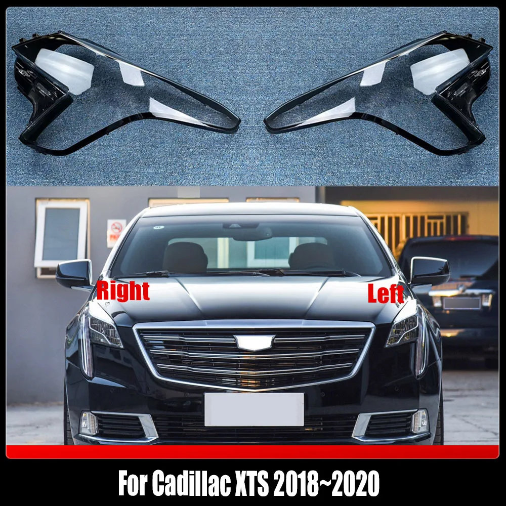 

Headlight Cover Headlamp Shell Mask Transparent Lampshdade Lens Plexiglass Auto Replacement Parts For Cadillac XTS 2018~2020