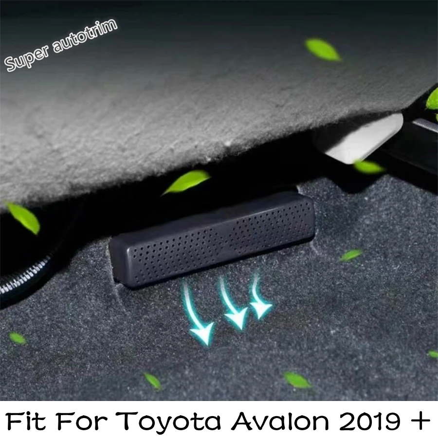 

Seat Bottom AC Air Condition Duct Vent Outlet Grille Cover Trim 2PCS For Toyota Avalon 2019 - 2022 Black Accessories Interior