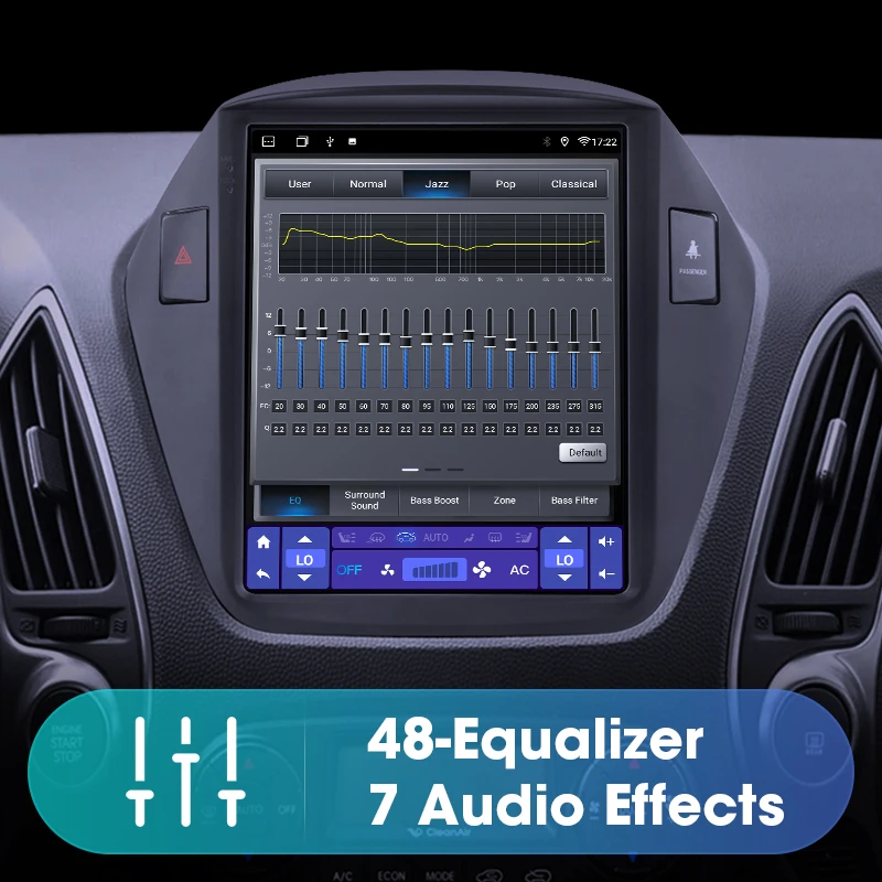 Автомагнитола JMCQ 2 din Android мультимедийный видеоплеер для Hyundai Tucson LM IX35 2009-2015