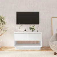 tv cabinets chipboard tv stand tv table tv units for living room high gloss white 70x41x44 cm