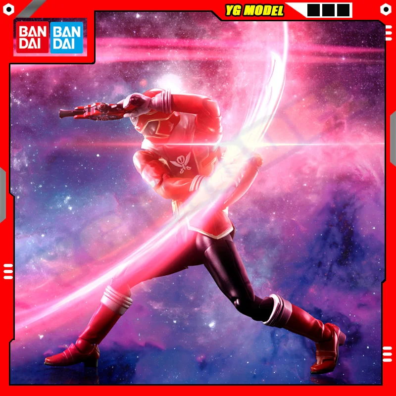 Фото Фигурки героев BANDAI SHF Shinkocchou Seihou Gokai Red, фигурки моделей S.H. Фигурок, активные игрушки, новые оригинальные фигурки №1