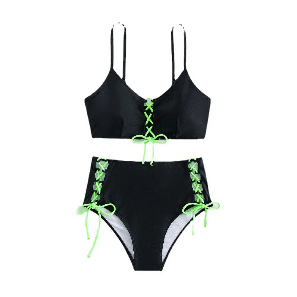 

Wire Free Brand Swimwear Women's Swimsuit Sexy Separate Micro Black Bikinis Set Swimming Beach Suit Beachwear For 2022 Summer