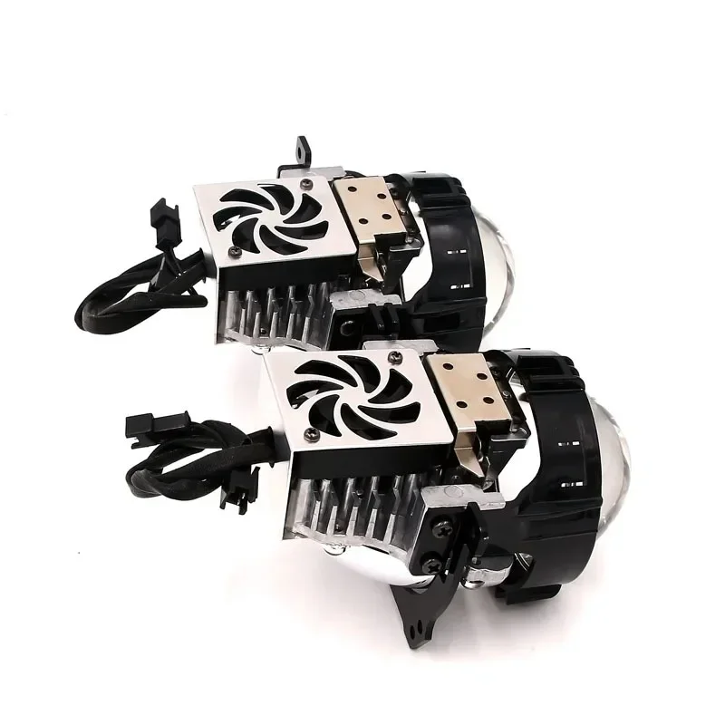 72 Вт Bi светодиодный глаза ангела проектор дополнительные лампы H7 H4 H1 9005 9006