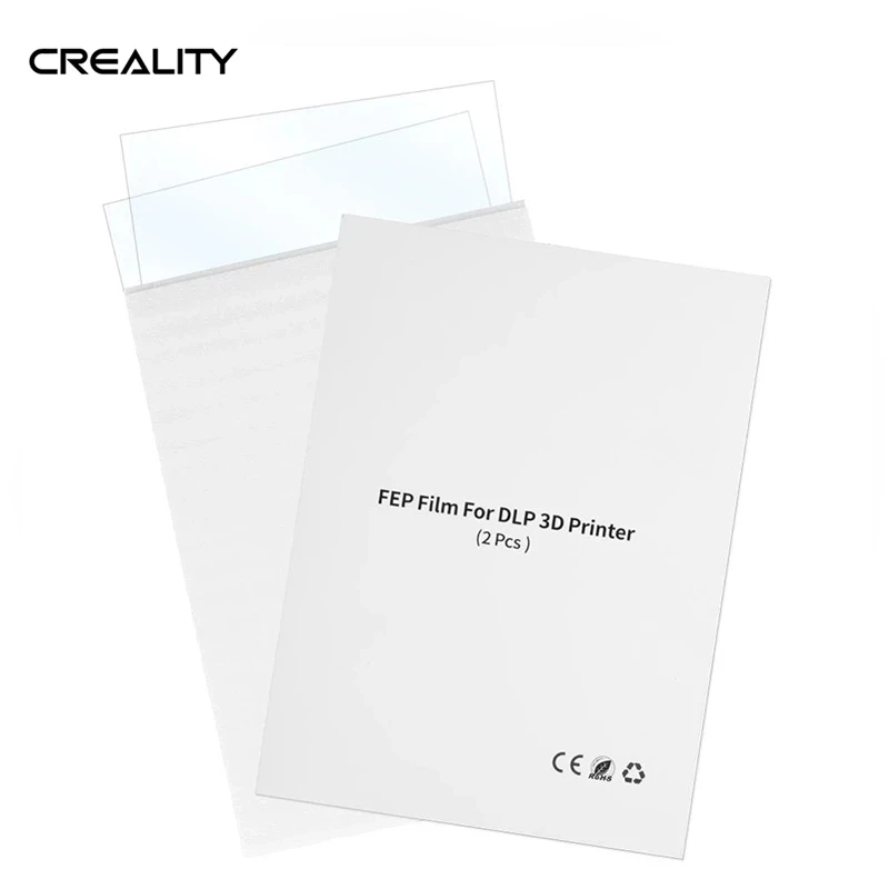 CREALITY 2Pcs/Lot FEP Release Film 200*140*0.15mm Protection Cover For HALOT-ONE/LD-002H/LD-002R ANYCUBIC Photon Elegoo Printer - купить по