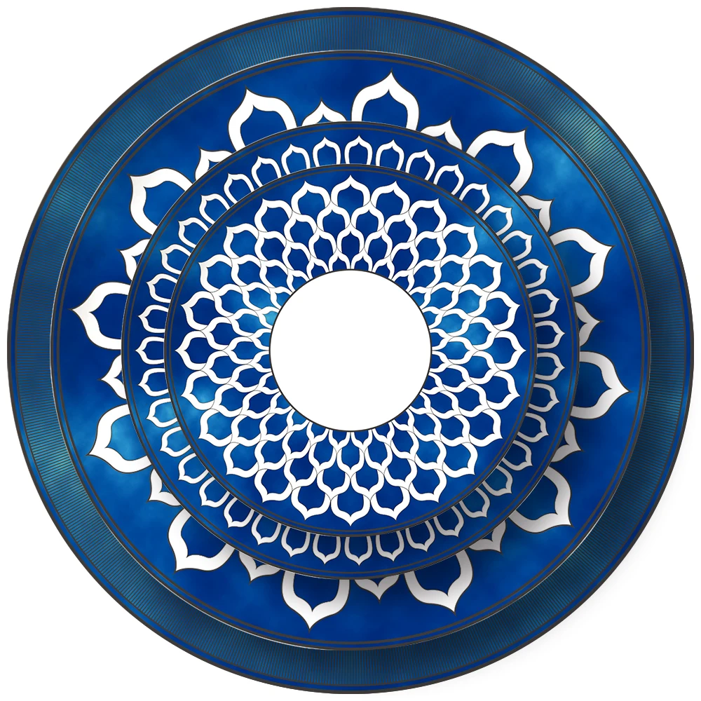 

Circular Ceramic Tableware Set Plate Western Steak Plate Fruit Cake Plate Coffee Cup Plate Mug Dinnerware Set Ceramic Plates