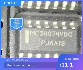 

IC new original MC34074VDR2G MC34074VDG MC34074V SOP14 Free Shipping