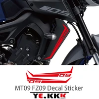 mt 09 fairing sticker decals hollow reflective radiator rad guard decal sticker multiple colours available for yamaha mt09