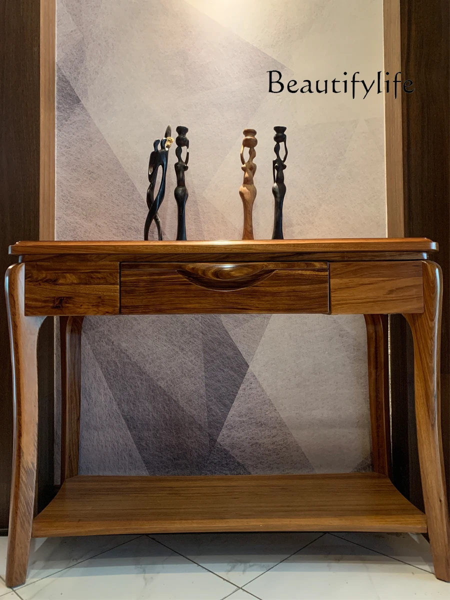 Новые деревянные консольные столы в китайском стиле Ugyen из массива дерева