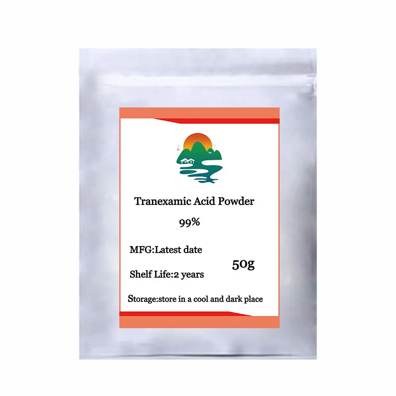Cosmetic grade 99% Tranexamic Acid Powder powerful skin whitening additive
