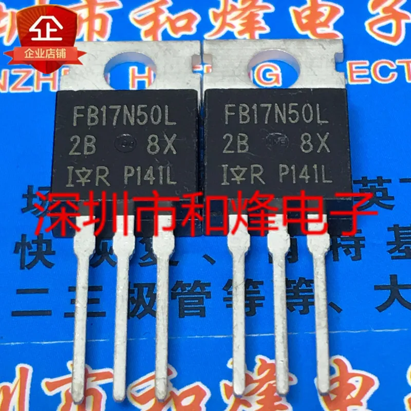 

Оригинальные 4 шт./IRFB17N50L FB17N50L TO-220 500V 16A