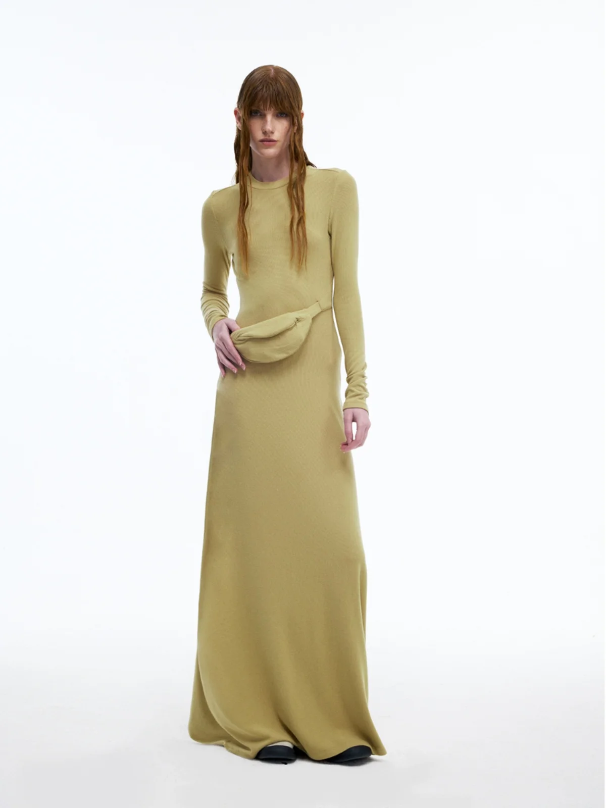 [В наличии] Donotdisturb оригинальный дизайн поясная сумка с открытой спиной длинное