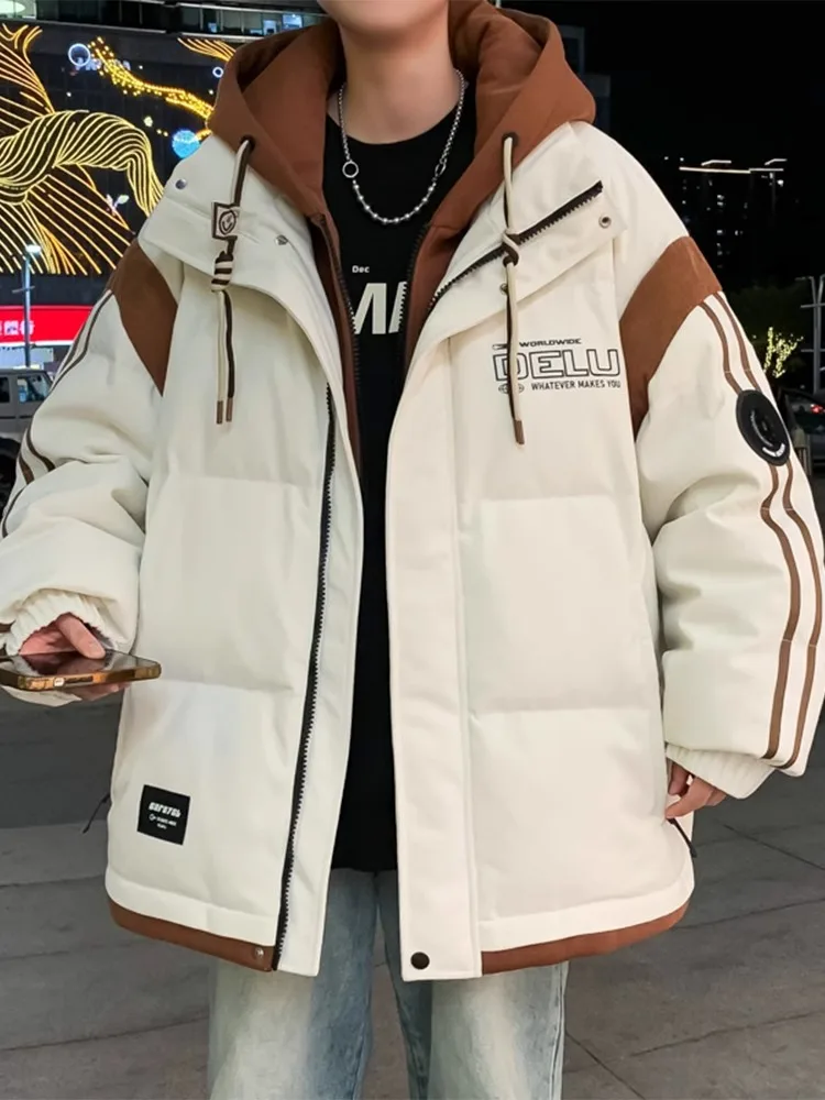 Молодежное пальто на хлопковой подкладке верхняя одежда новинка 2024 красивый