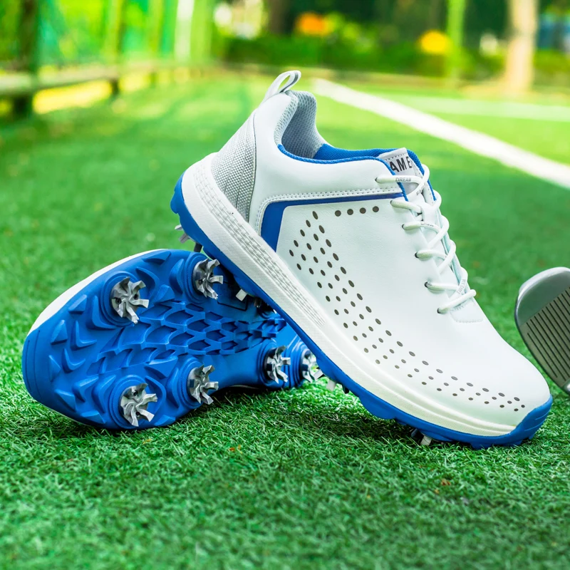 Men Big Size 39-48 Golf Shoes Spikes Outdoor Professional Non-Slip Training Sneakers Comfortable Waterproof Luxury Walking Shoes