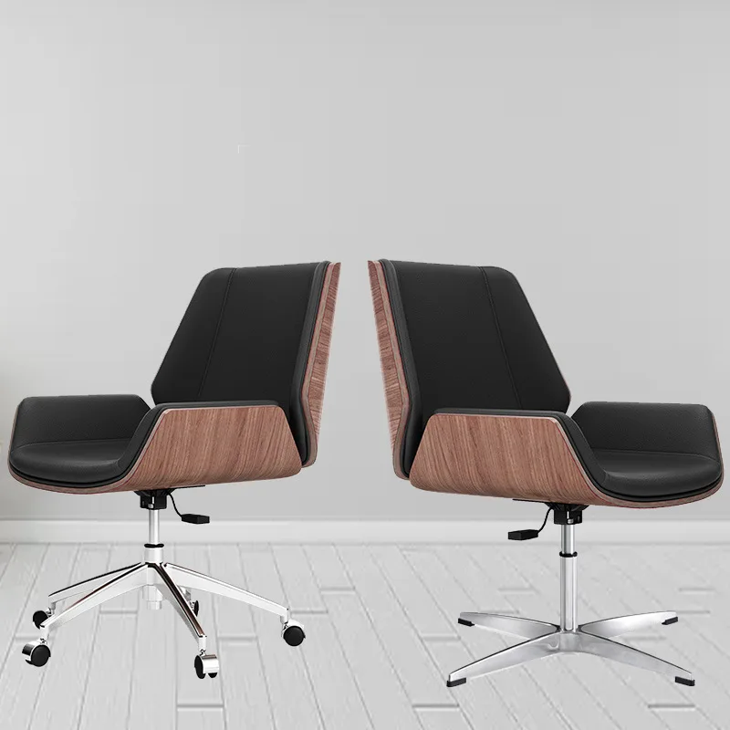 

Простой современный кожаный стул для конференций и офисов, подъемное кресло для дома и компьютера joy ode в том же стиле