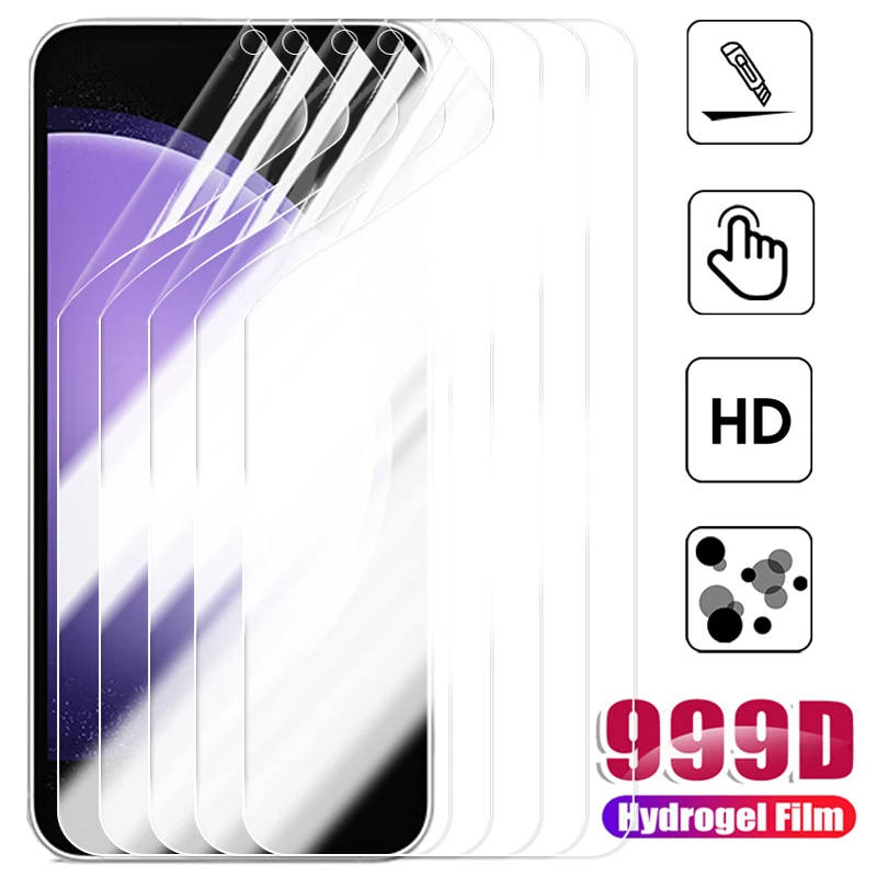 

Ultra High Definition Hydrogel Screen Protector for Samsung Galaxy S23 FE 5G Upgraded Flexible TPU Protective Films for S23 FE