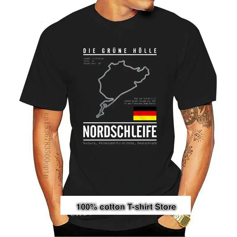 

Camiseta informal de manga corta para mujer, camisa de Gran Premio, pista de carreras, pista de carreras, Alemania, 2021