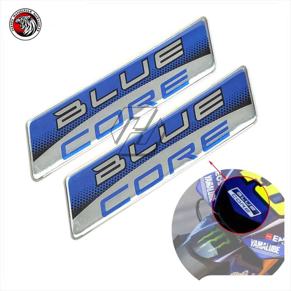 Наклейки с голубым сердечником для мотоцикла Honda CBR Yamaha R1 R6 Suzuki Kawasaki Z900 NINJA - купить