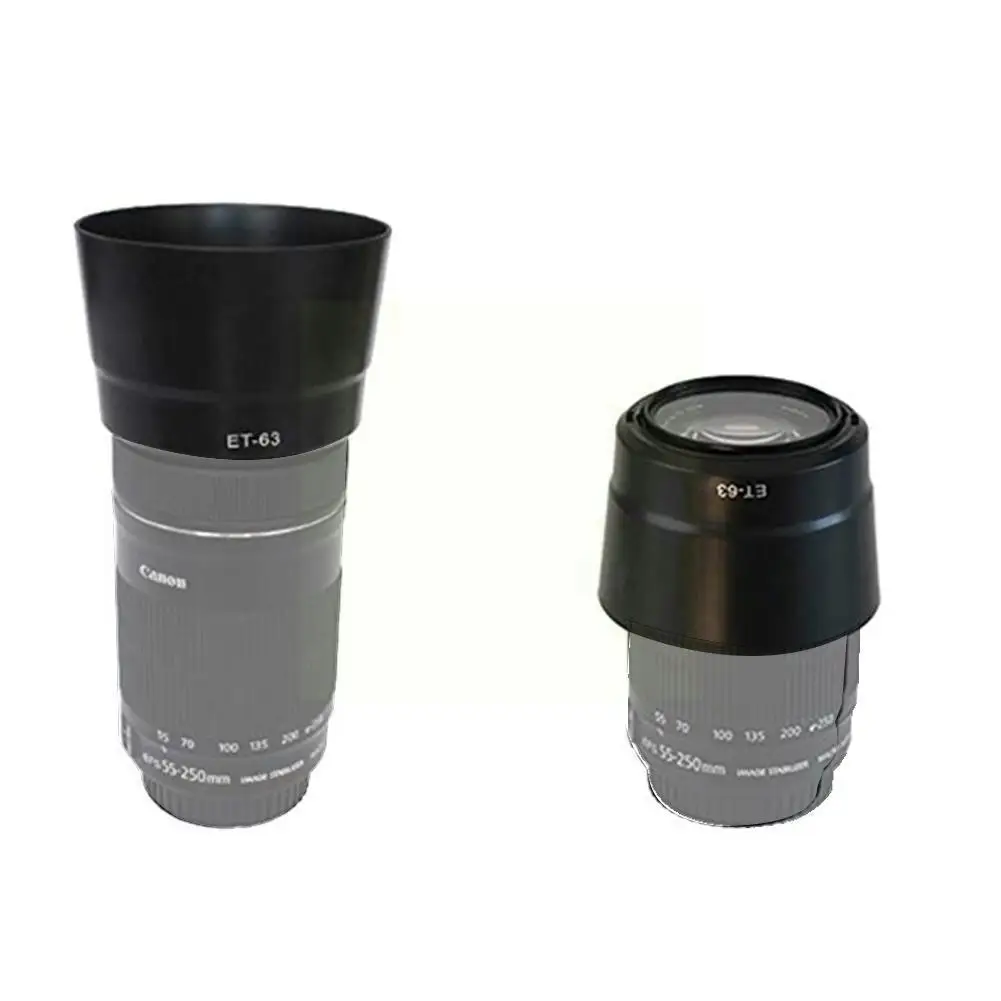Бленда байонетная бленда для объектива Ef-s 55-250 мм F/4-5 6 Is камеры Q3t3 |