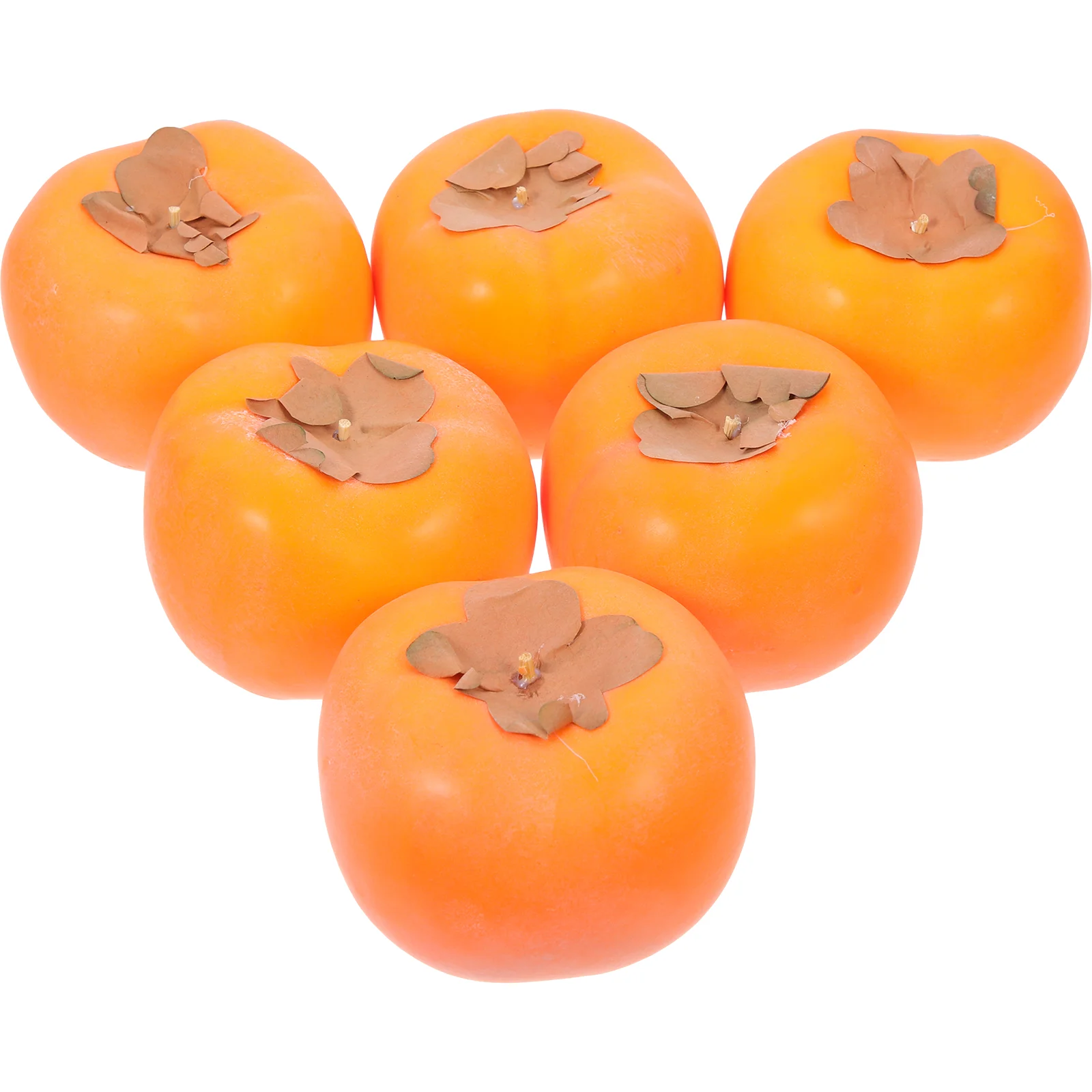 

Model Persimmon Fake Fruits Fruit Prop Artificial Props Decor Restaurant Display Showcase Imitation Decorative