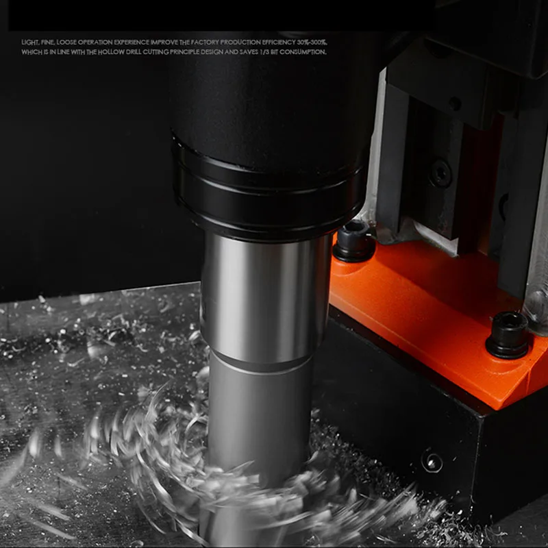 Магнитная дрель DX-35 портативная поглощающая железо-поглощающая