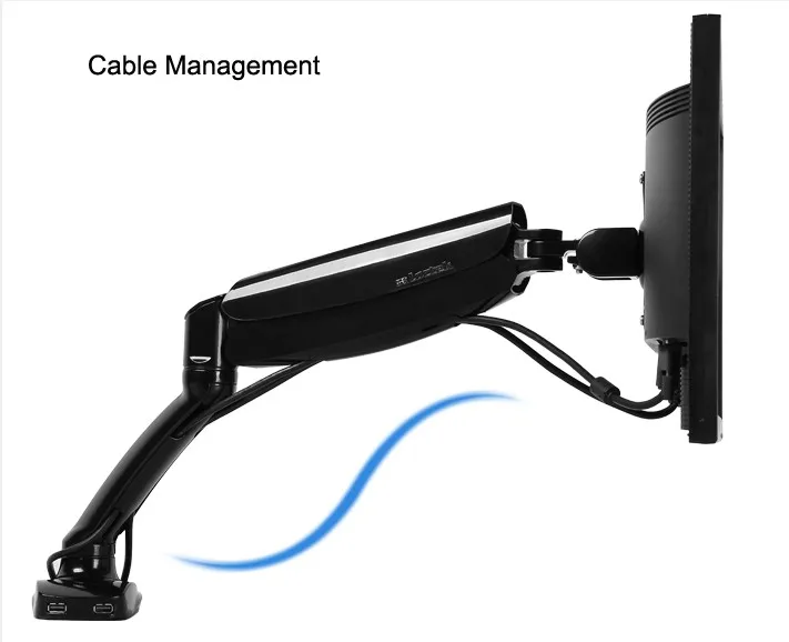 Держатель для ЖК-монитора Loctek D5 10-27 дюймов 2 USB-порта 2-6 5 кг | Крепления телевизоров