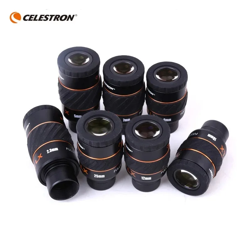 Фото Комплект окуляров Celestron X-CEL LX, широкий угол 1,25 дюйма/31,7 мм 60 °    Аксессуары для окуляров телескопа 2,3 мм 5 мм 7 мм 9 мм 12 мм 18 мм 25 мм №5