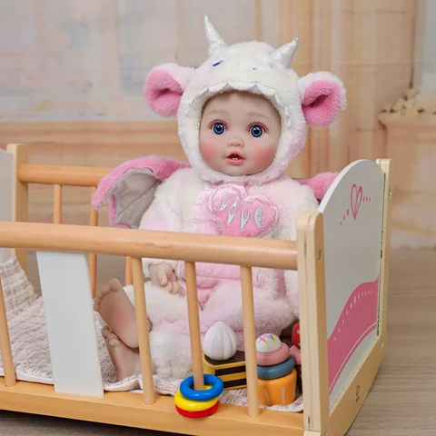 Cloveray 18-дюймовая виниловая кукла  Kawaii Little Flying Dragon