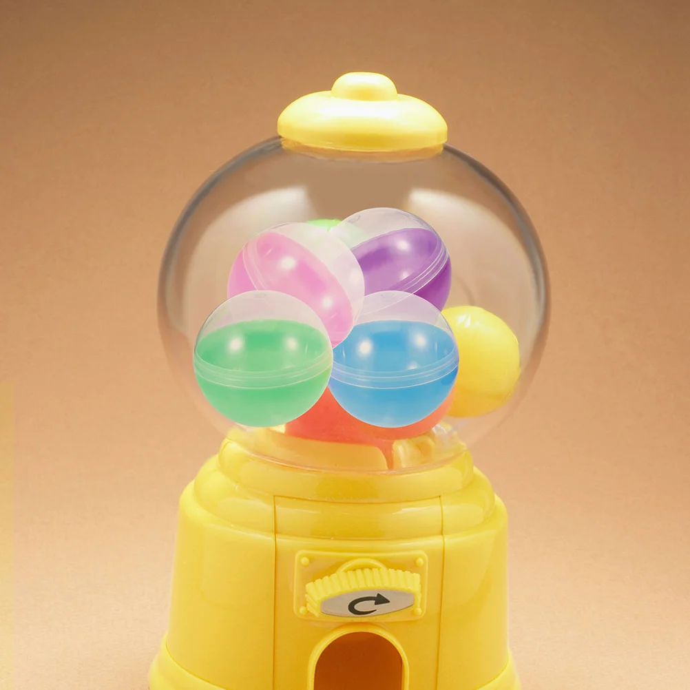 60 шт. 50 красочные полупрозрачные корпуса торговый автомат капсулы для хранения