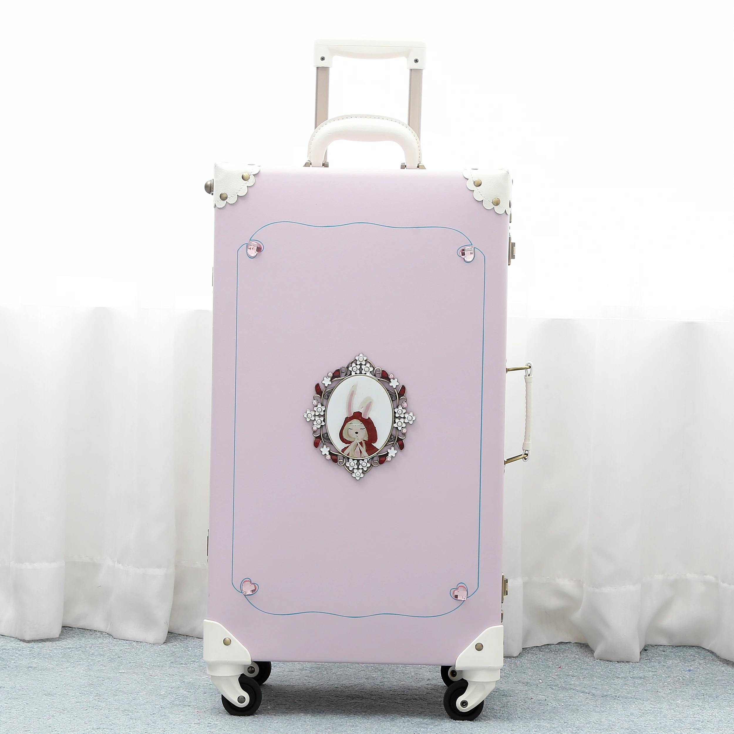 

Милый комплект чемоданов Urecity, кожаный чемодан на колесиках, легкий дорожный багажник для мужчин и женщин