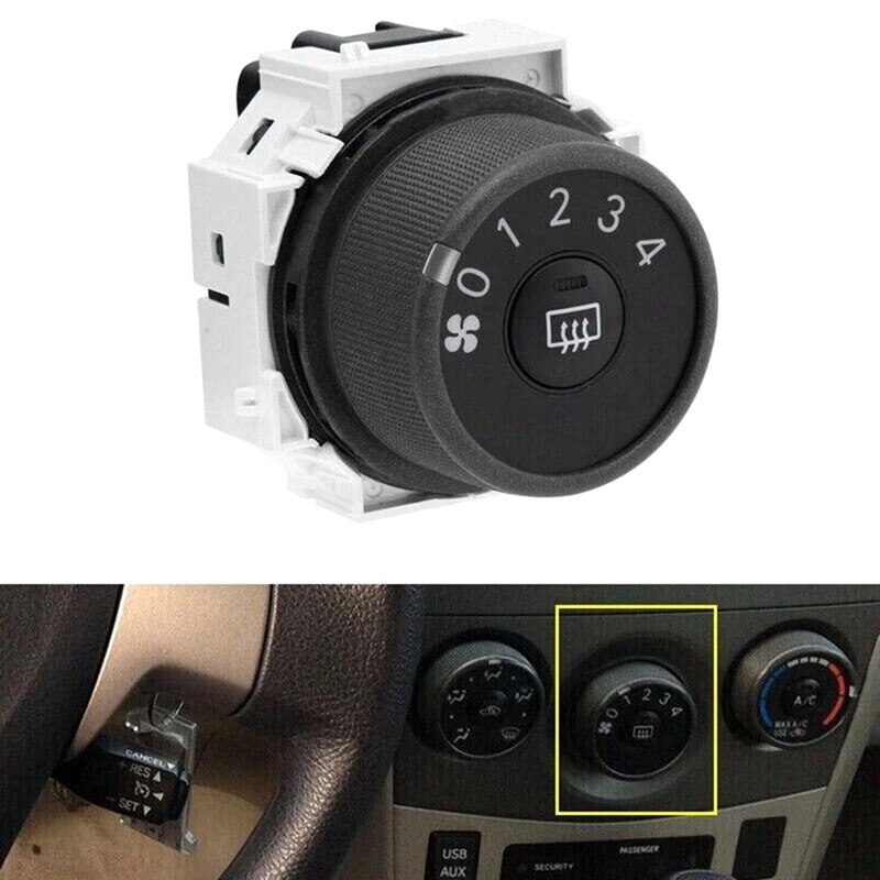 Переключатель управления вентилятором для Toyota Corolla 09-13 Matrix 09-10 55902-12100