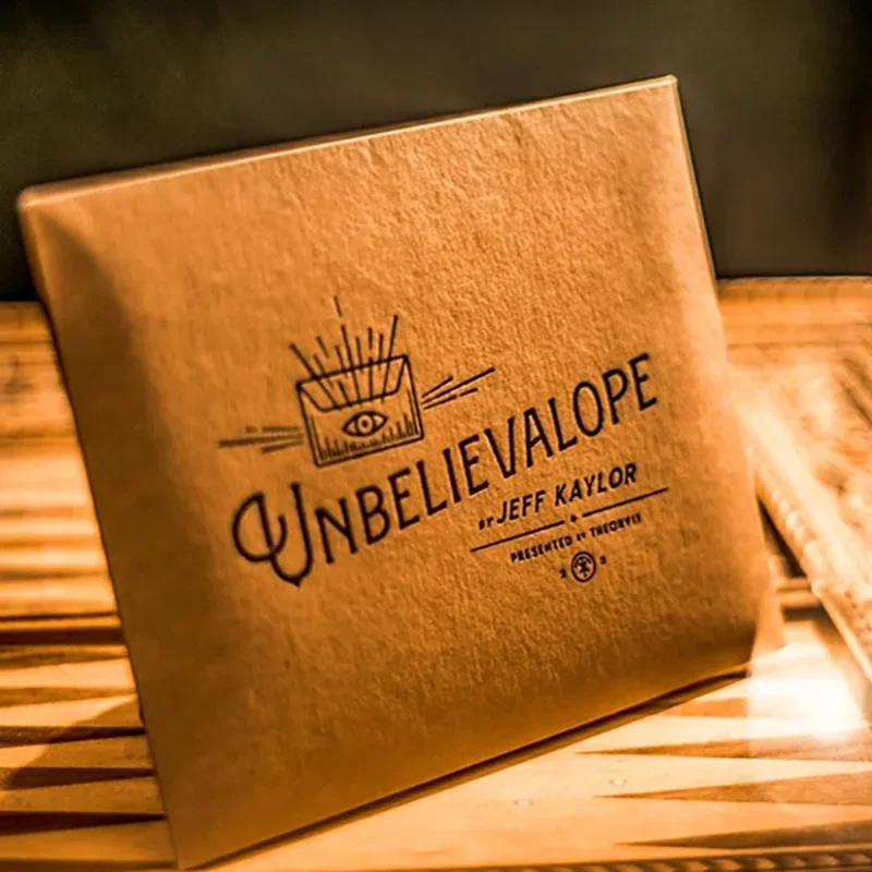 Фото Unbelievalope 2.0 от Джеффа Каялора Волшебные трюки Подписанная карта Vanish Appear Magia Крупным планом Уличное предсказание Иллюзии Уловки Опора №1