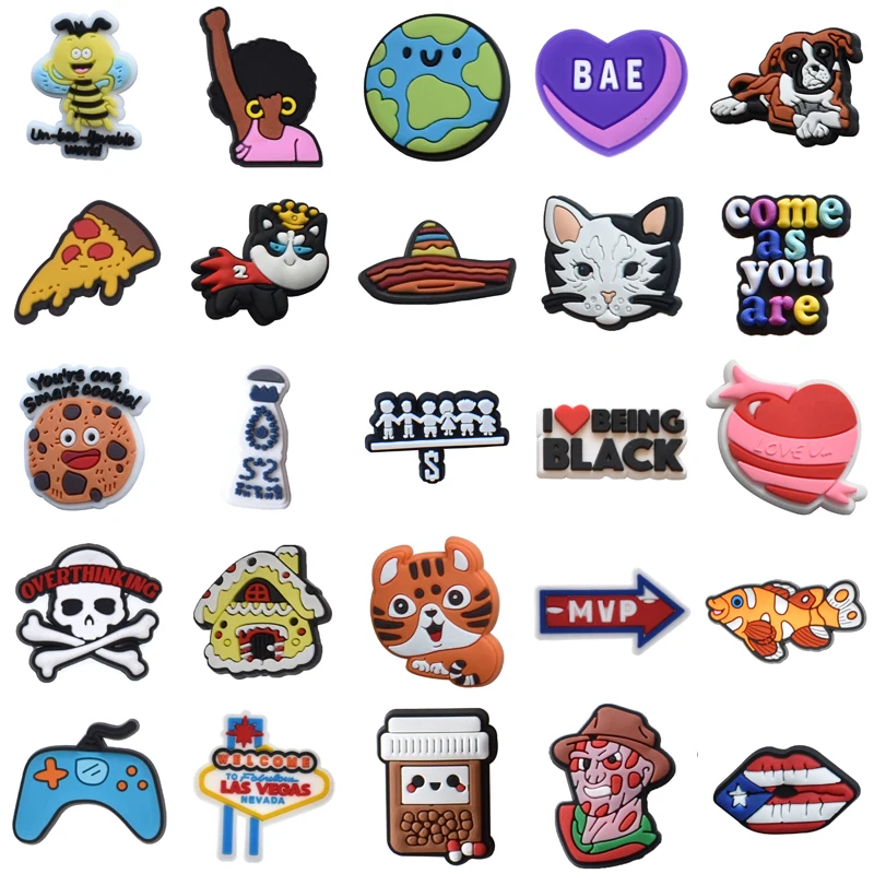 

Kids Wholesale Bulk Shoes Accessories Boy Men Packs Para Pins Girl Shoe Charms Women Charm Decorations for Crocs Gifts Set Jeans