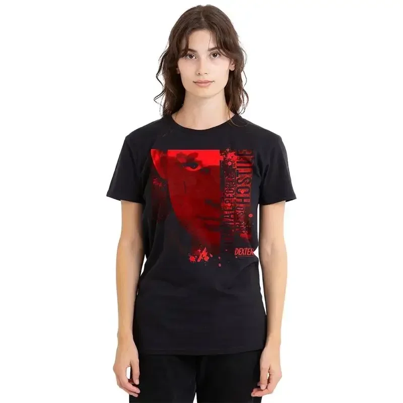 Фото Женская футболка Dexter Normal S 2XL, черная №1