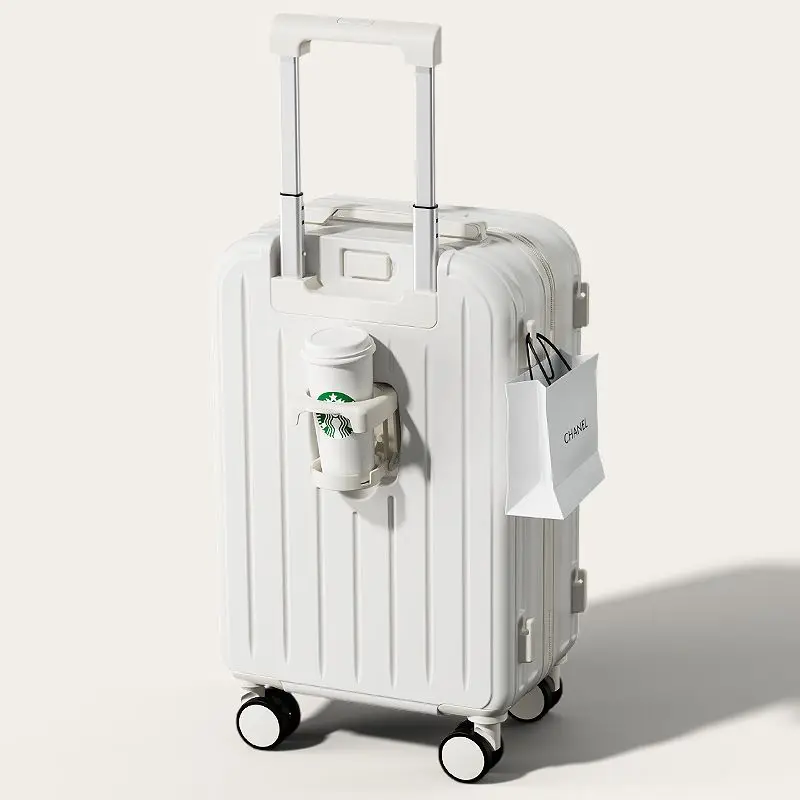 Universal wheel trolley case, men's and women's travel case, large capacity suitcase, password box, 2023 new case