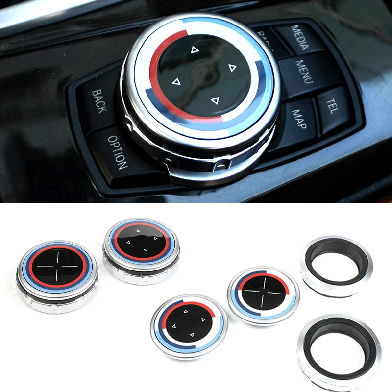 

Стильные автомобильные мультимедийные наклейки с эмблемой на 7 кнопок для BMW F07, F10, F11, F18, F06, F12, F13, F01, F02, F15, F85, F16, F86, F25, F30, F35