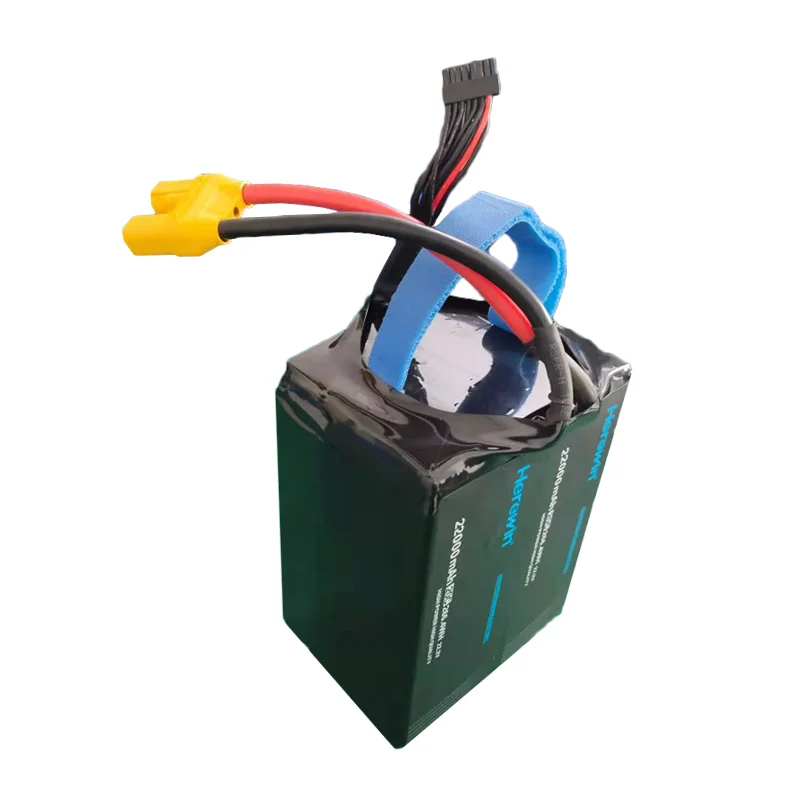 

Herewin 6s 22.2V 22000mah 20C Lithium Battery Remote Control Battery For Agriculture Drone Uav